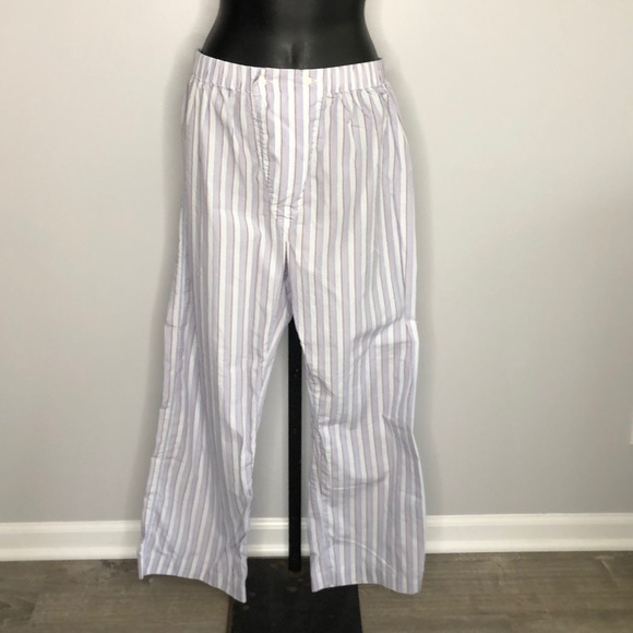 Brioni Multicolored Striped Shirt Pants Pajama Set 100% Cotton Size Medium Italy - Picture 3 of 10